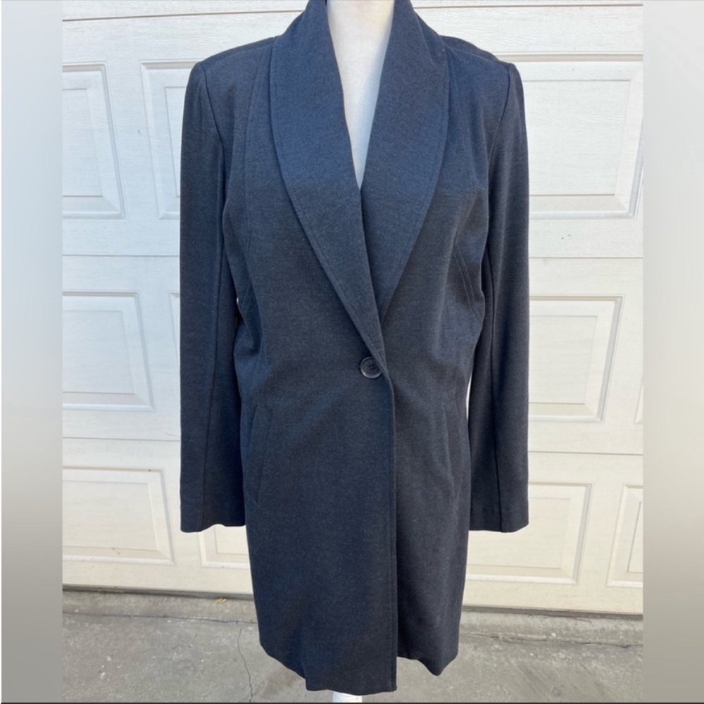 Women Cabi long Navy blue jacket blazer small